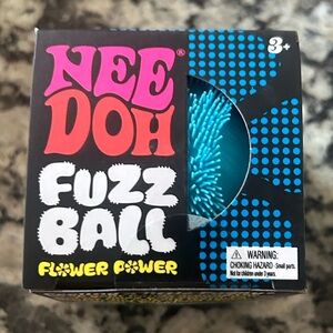 Fuzz Ball Kids Toy - Blue